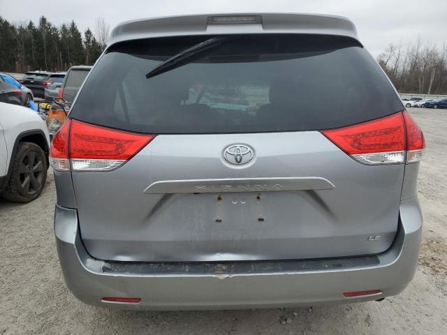 5TDKK3DC0BS168696 - 2011 TOYOTA SIENNA LE GRAY photo 6