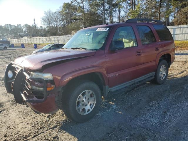 1GNEK13T94R307879 - 2004 CHEVROLET TAHOE K1500 MAROON photo 1