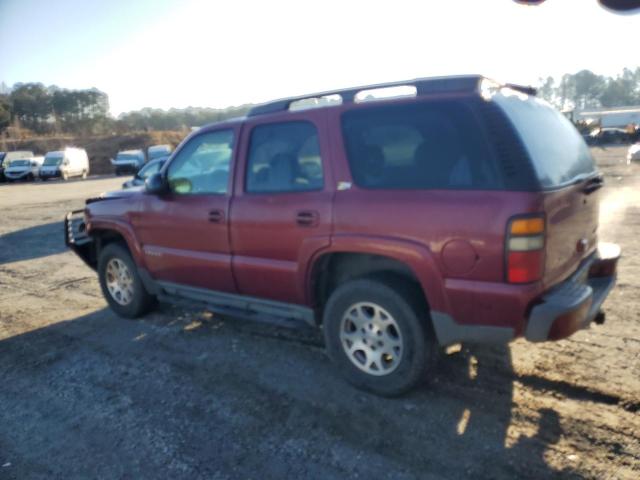 1GNEK13T94R307879 - 2004 CHEVROLET TAHOE K1500 MAROON photo 2