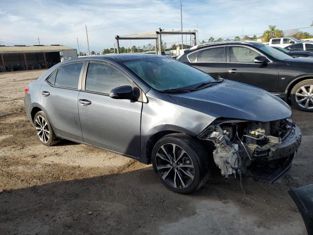 5YFBURHE8JP831688 - 2018 TOYOTA COROLLA L GRAY photo 4