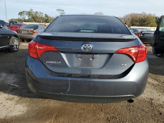 5YFBURHE8JP831688 - 2018 TOYOTA COROLLA L GRAY photo 6