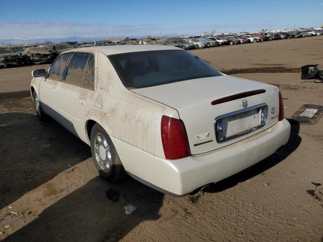 1G6KD54Y32U258490 - 2002 CADILLAC DEVILLE WHITE photo 2