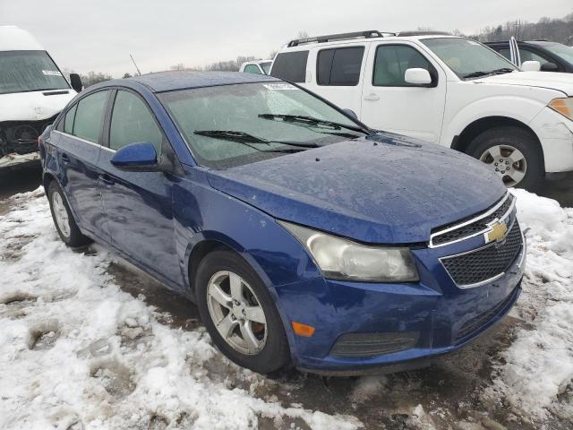 1G1PF5SC2C7118525 - 2012 CHEVROLET CRUZE LT BLUE photo 4