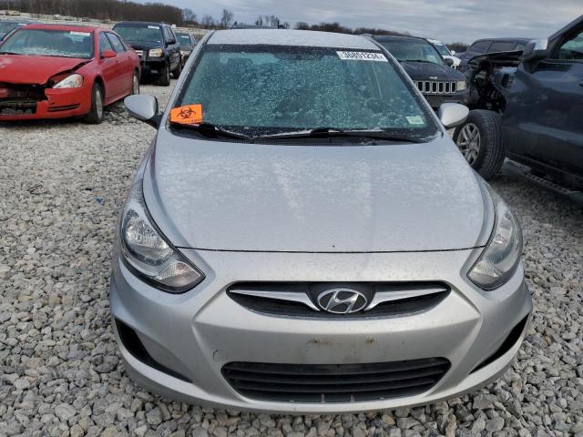 KMHCT4AEXEU587728 - 2014 HYUNDAI ACCENT GLS SILVER photo 5