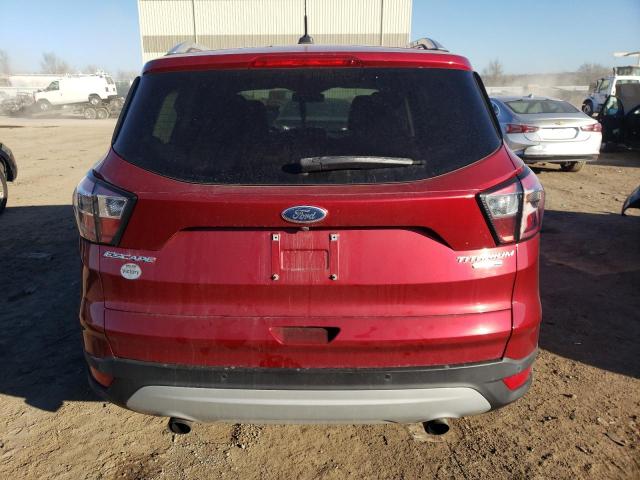 1FMCU9JD6HUB90961 - 2017 FORD ESCAPE TITANIUM RED photo 6