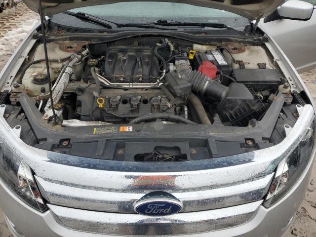 3FAHP0JG7AR298211 - 2010 FORD FUSION SEL SILVER photo 11