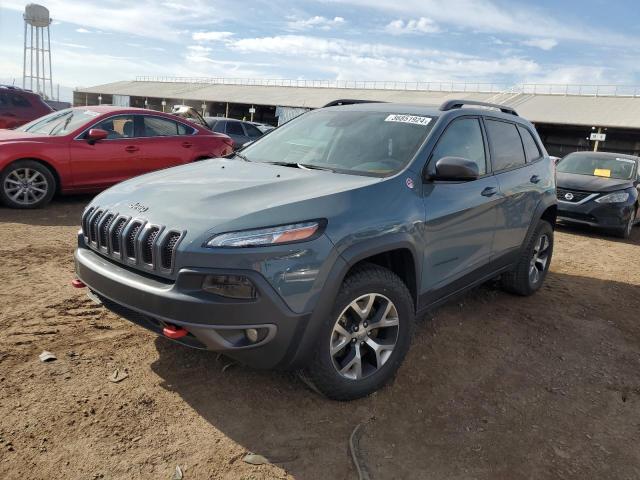 1C4PJMBS6FW503779 - 2015 JEEP CHEROKEE TRAILHAWK GRAY photo 1