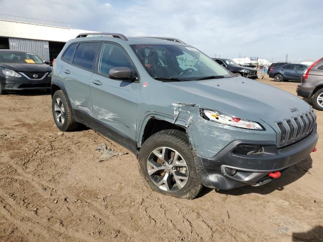 1C4PJMBS6FW503779 - 2015 JEEP CHEROKEE TRAILHAWK GRAY photo 4