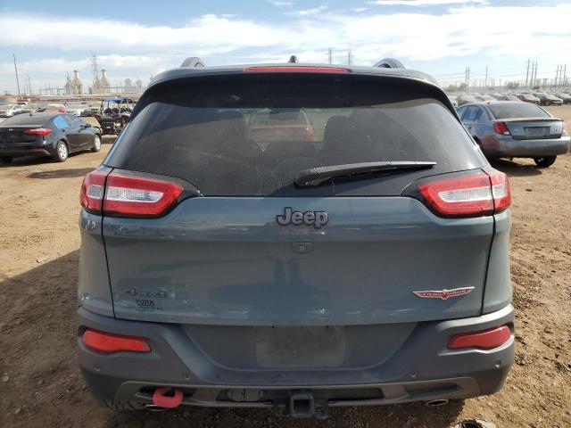 1C4PJMBS6FW503779 - 2015 JEEP CHEROKEE TRAILHAWK GRAY photo 6