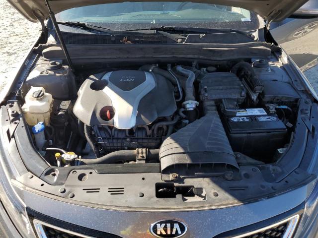 5XXGR4A60FG418175 - 2015 KIA OPTIMA SX GRAY photo 11