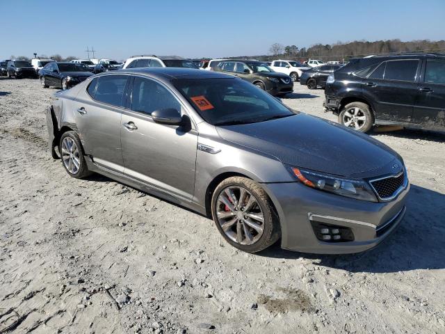 5XXGR4A60FG418175 - 2015 KIA OPTIMA SX GRAY photo 4