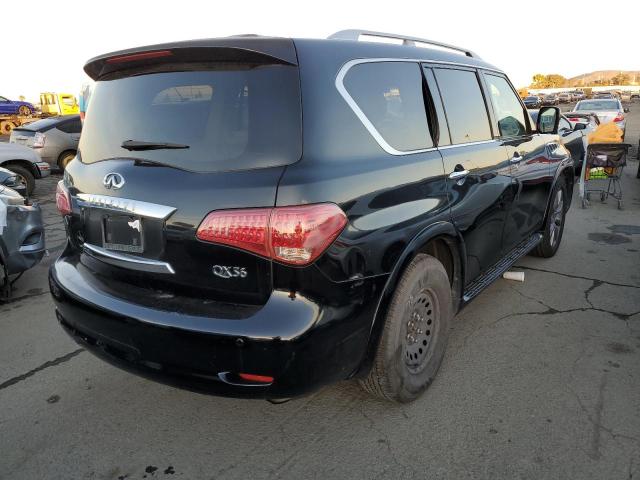 JN8AZ2NFXB9501208 - 2011 INFINITI QX56 BLACK photo 3