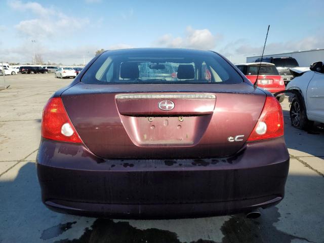 JTKDE177950062573 - 2005 TOYOTA SCION TC PURPLE photo 6