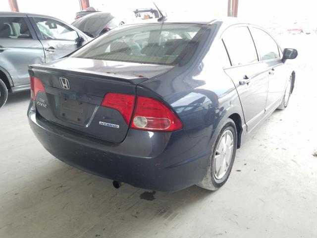 JHMFA36287S023671 - 2007 HONDA CIVIC HYBRID  photo 4