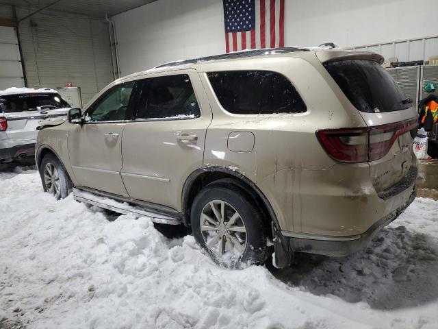 1C4RDJDGXEC475492 - 2014 DODGE DURANGO LIMITED TAN photo 2