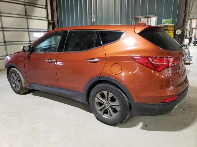 5XYZU3LB6DG013975 - 2013 HYUNDAI SANTA FE S ORANGE photo 2