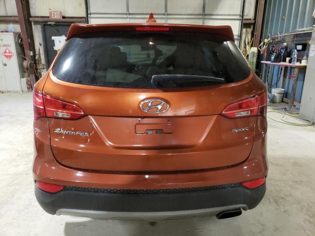 5XYZU3LB6DG013975 - 2013 HYUNDAI SANTA FE S ORANGE photo 6