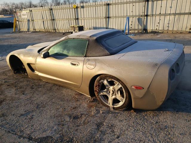 1G1YY32G4W5106219 - 1998 CHEVROLET CORVETTE SILVER photo 2