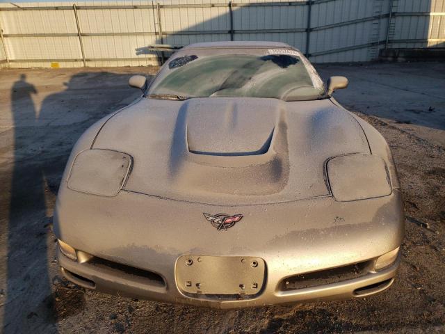 1G1YY32G4W5106219 - 1998 CHEVROLET CORVETTE SILVER photo 5