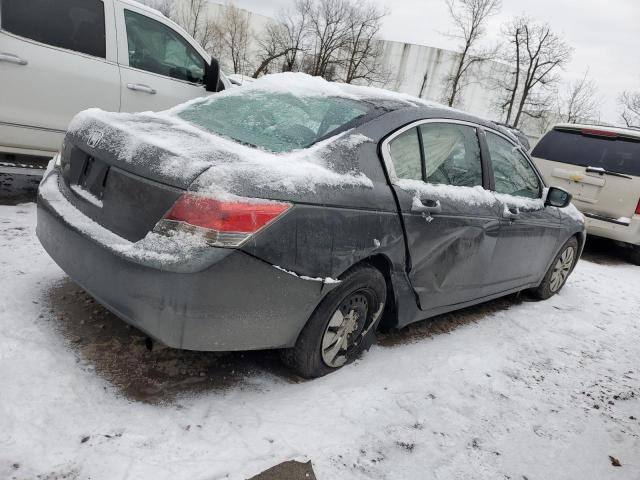 1HGCP26379A003735 - 2009 HONDA ACCORD LX GRAY photo 3