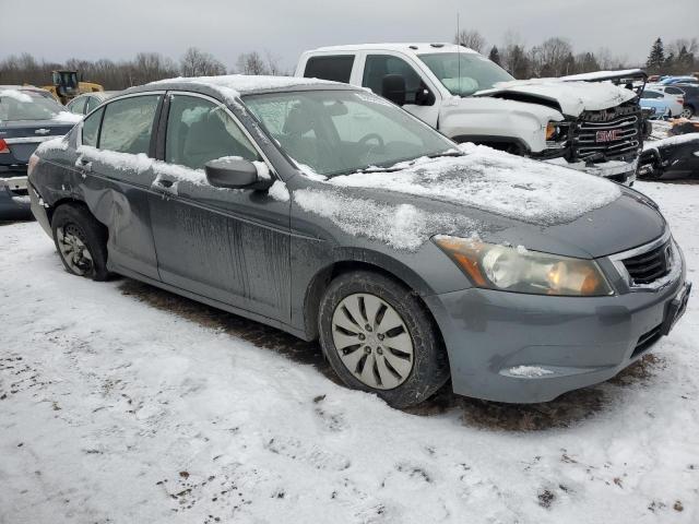 1HGCP26379A003735 - 2009 HONDA ACCORD LX GRAY photo 4