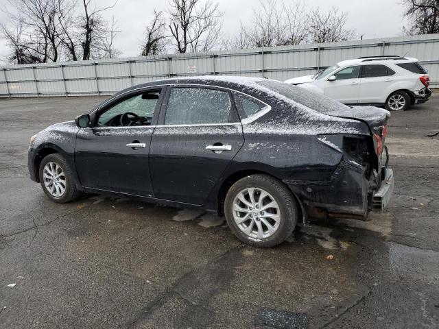 3N1AB7AP7KY368612 - 2019 NISSAN SENTRA S BLACK photo 2