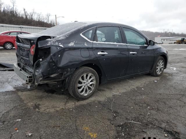 3N1AB7AP7KY368612 - 2019 NISSAN SENTRA S BLACK photo 3