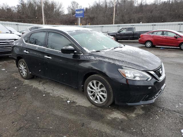 3N1AB7AP7KY368612 - 2019 NISSAN SENTRA S BLACK photo 4