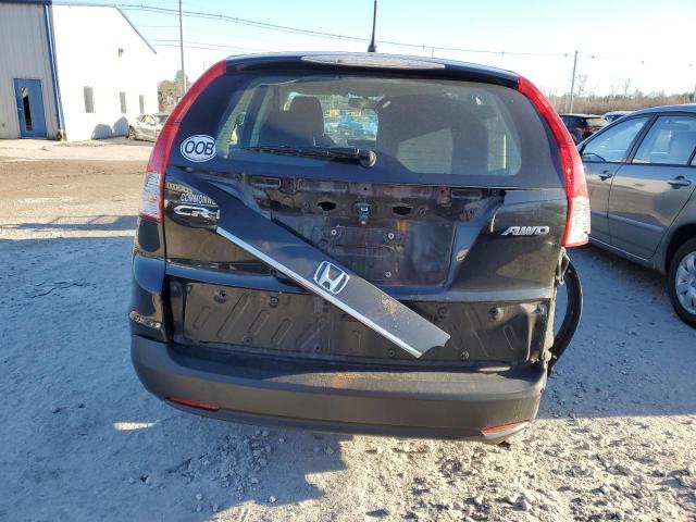 2HKRM4H36EH720883 - 2014 HONDA CR-V LX BLACK photo 6