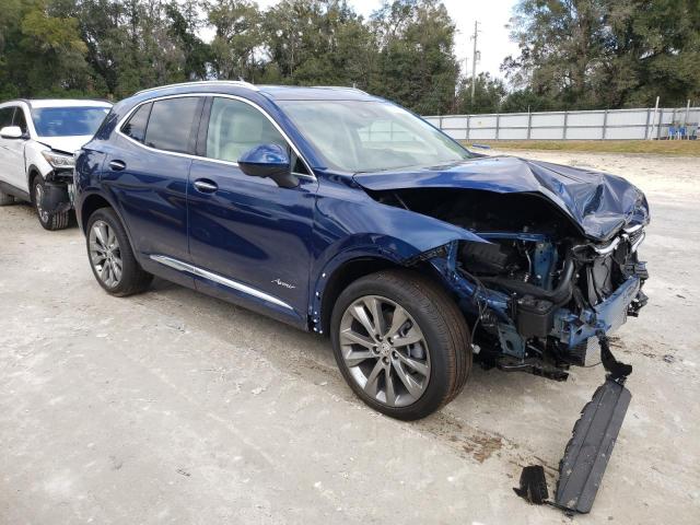 LRBFZRR4XND162033 - 2022 BUICK ENVISION AVENIR BLUE photo 4