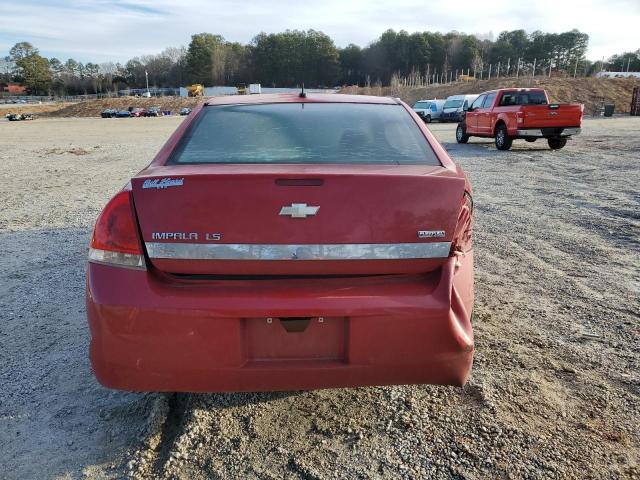 2G1WB58K279188875 - 2007 CHEVROLET IMPALA LS RED photo 6