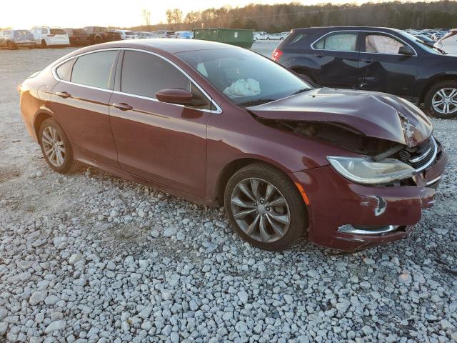 1C3CCCAB6FN595569 - 2015 CHRYSLER 200 LIMITED BURGUNDY photo 4