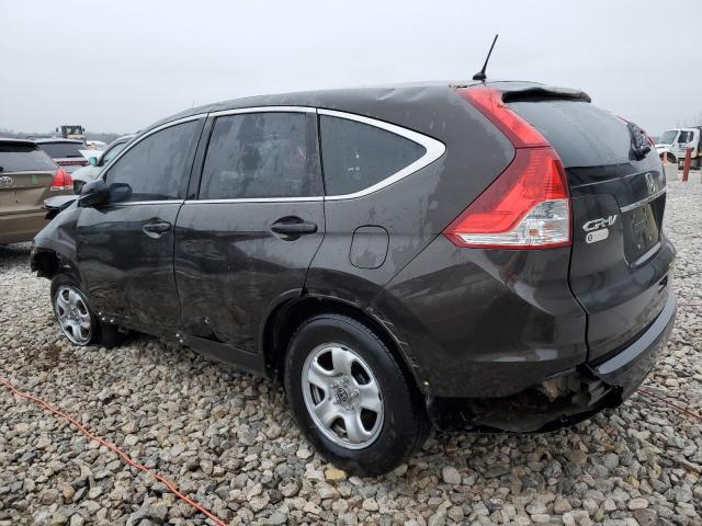 5J6RM4H37EL090247 - 2014 HONDA CR-V LX BROWN photo 2