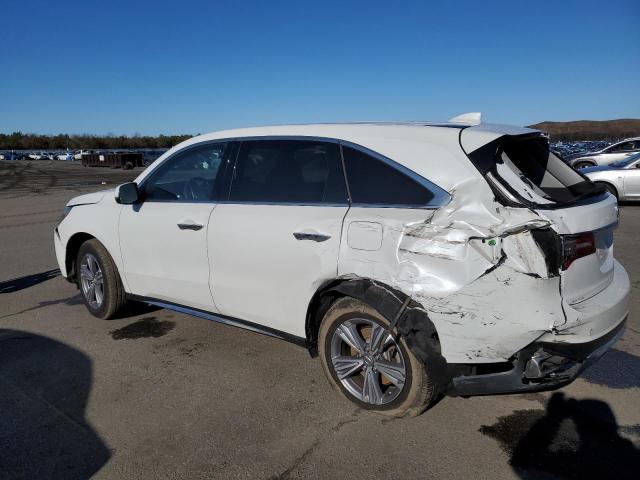 5J8YD4H34LL054516 - 2020 ACURA MDX WHITE photo 2