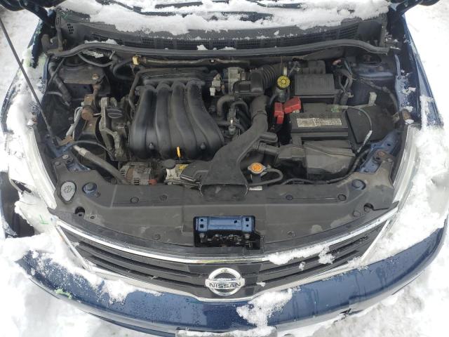 3N1BC1CP5CK283512 - 2012 NISSAN VERSA S BLUE photo 11