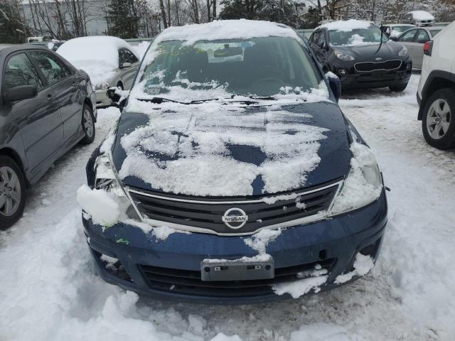 3N1BC1CP5CK283512 - 2012 NISSAN VERSA S BLUE photo 5