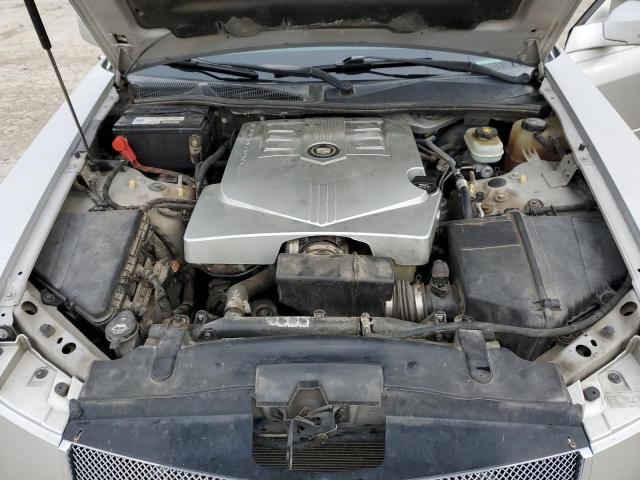 1G6DM57T470154484 - 2007 CADILLAC CTS SILVER photo 11