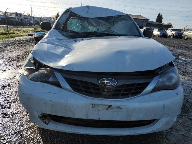 JF1GE61648H507735 - 2008 SUBARU IMPREZA 2.5I WHITE photo 5