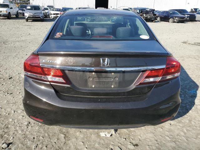 19XFB2F58DE227131 - 2013 HONDA CIVIC LX BROWN photo 6