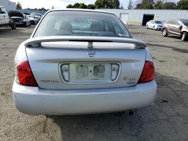 3N1CB51D06L635627 - 2006 NISSAN SENTRA 1.8 SILVER photo 6