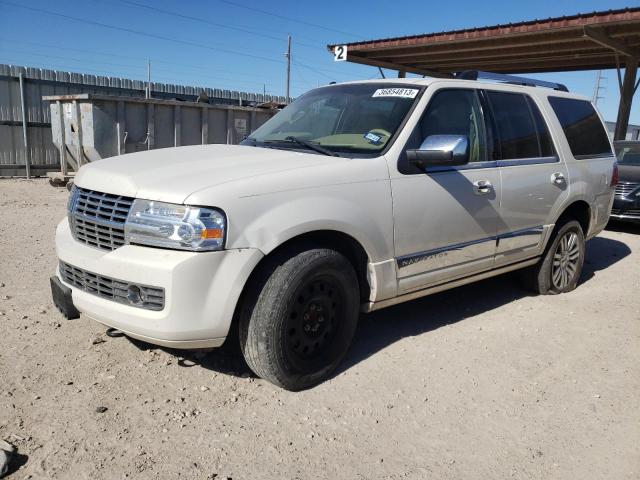 5LMFU275X8LJ09418 - 2008 LINCOLN NAVIGATOR თეთრი ფოტო 1