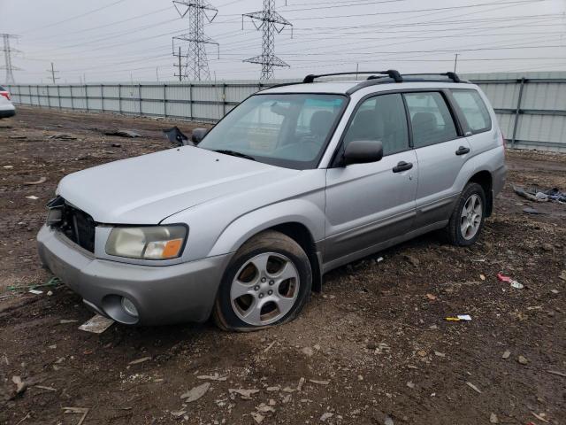 JF1SG65673H758451 - 2003 SUBARU FORESTER 2.5XS SILVER photo 1