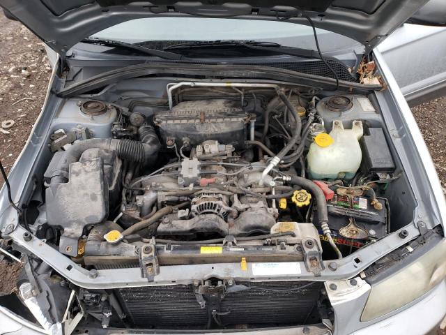 JF1SG65673H758451 - 2003 SUBARU FORESTER 2.5XS ვერცხლისფერი ფოტო 11