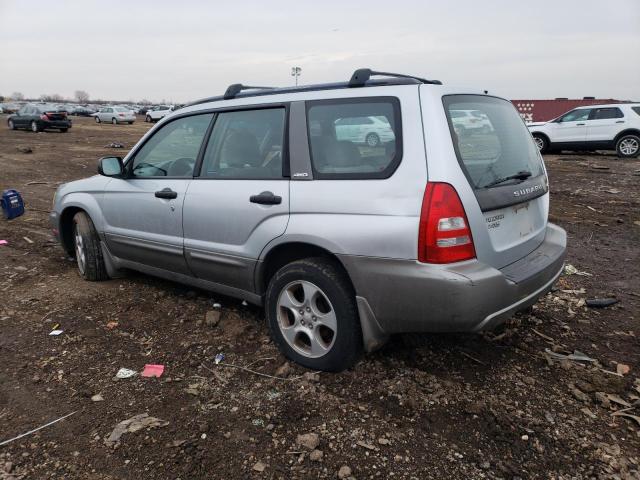 JF1SG65673H758451 - 2003 SUBARU FORESTER 2.5XS ვერცხლისფერი ფოტო 2