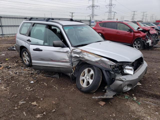 JF1SG65673H758451 - 2003 SUBARU FORESTER 2.5XS ვერცხლისფერი ფოტო 4