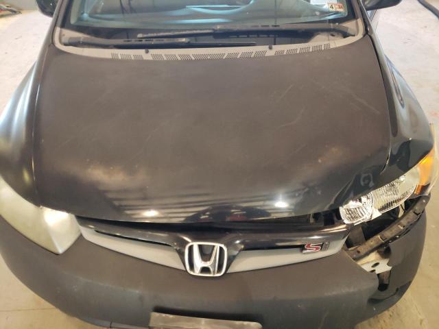 2HGFG21528H709386 - 2008 HONDA CIVIC SI BLACK photo 11