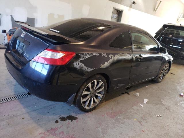 2HGFG21528H709386 - 2008 HONDA CIVIC SI BLACK photo 3