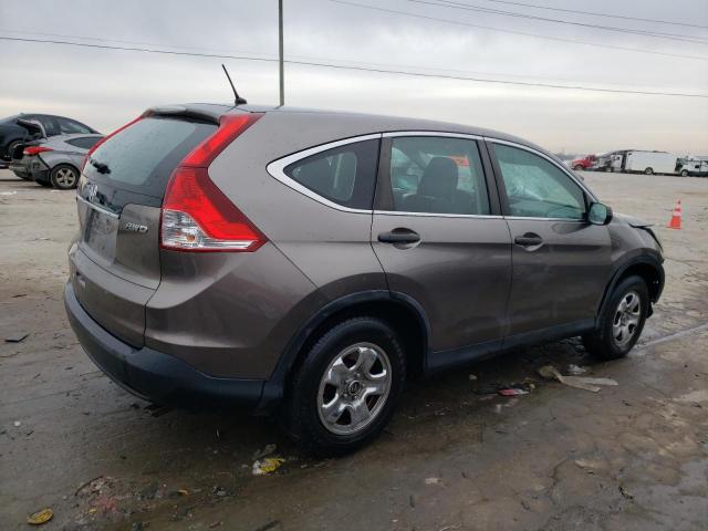 5J6RM4H33CL062426 - 2012 HONDA CR-V LX GRAY photo 3