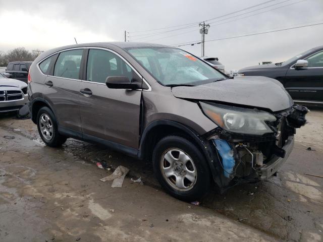 5J6RM4H33CL062426 - 2012 HONDA CR-V LX GRAY photo 4