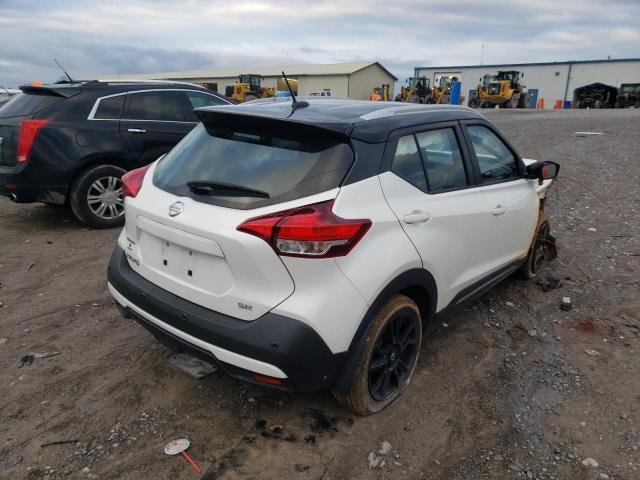 3N1CP5DVXLL518638 - 2020 NISSAN KICKS SR WHITE photo 3